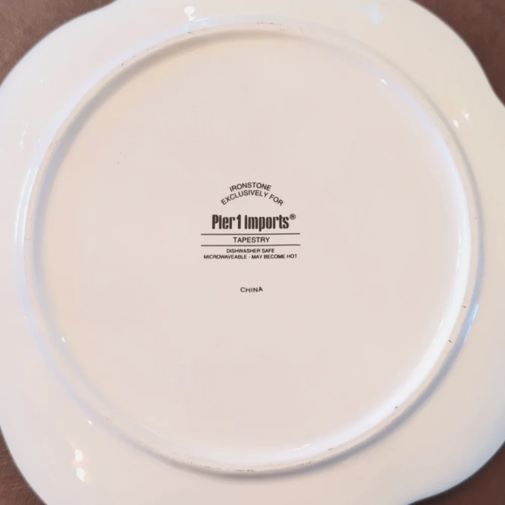 Pier 1 Imports Tapestry design decorative plate